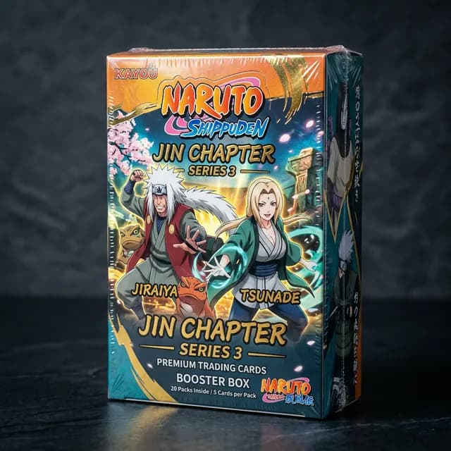KAYOU Naruto Jin Chapter Series 3 Booster Box (English) - KAYOU Naruto Collectible Card Booster Box available in Australia
