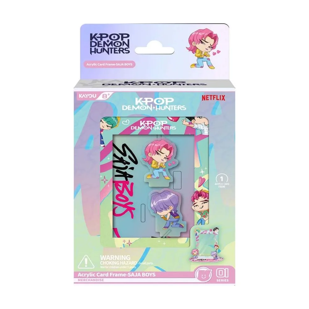 KAYOU KPop Demon Hunters Acrylic Card Frame, Saja Boys - card accessory Australia