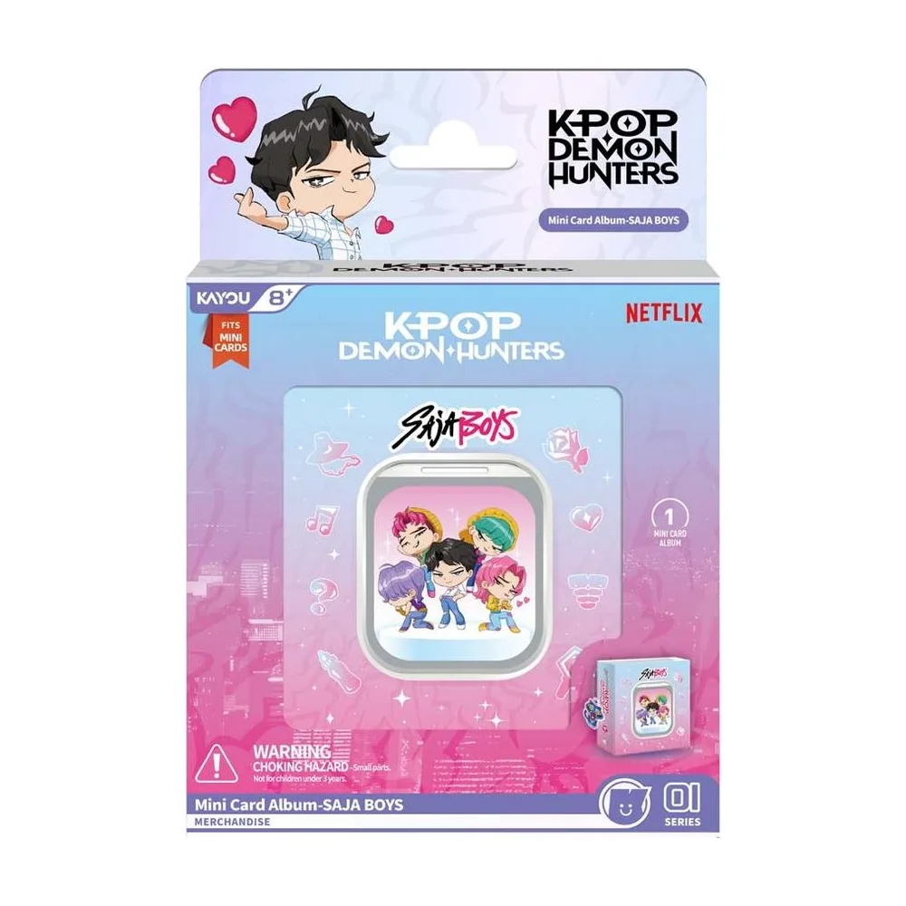 KAYOU KPop Demon Hunters Mini Card Album, Saja Boys - card accessory Australia