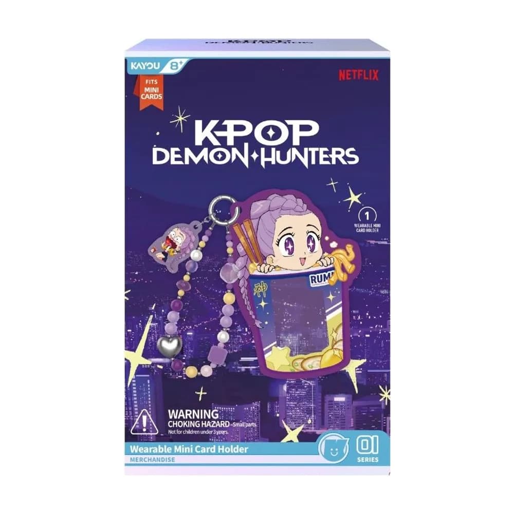KAYOU KPop Demon Hunters Beaded Mini Card Sleeve (Assorted) - card accessory Australia