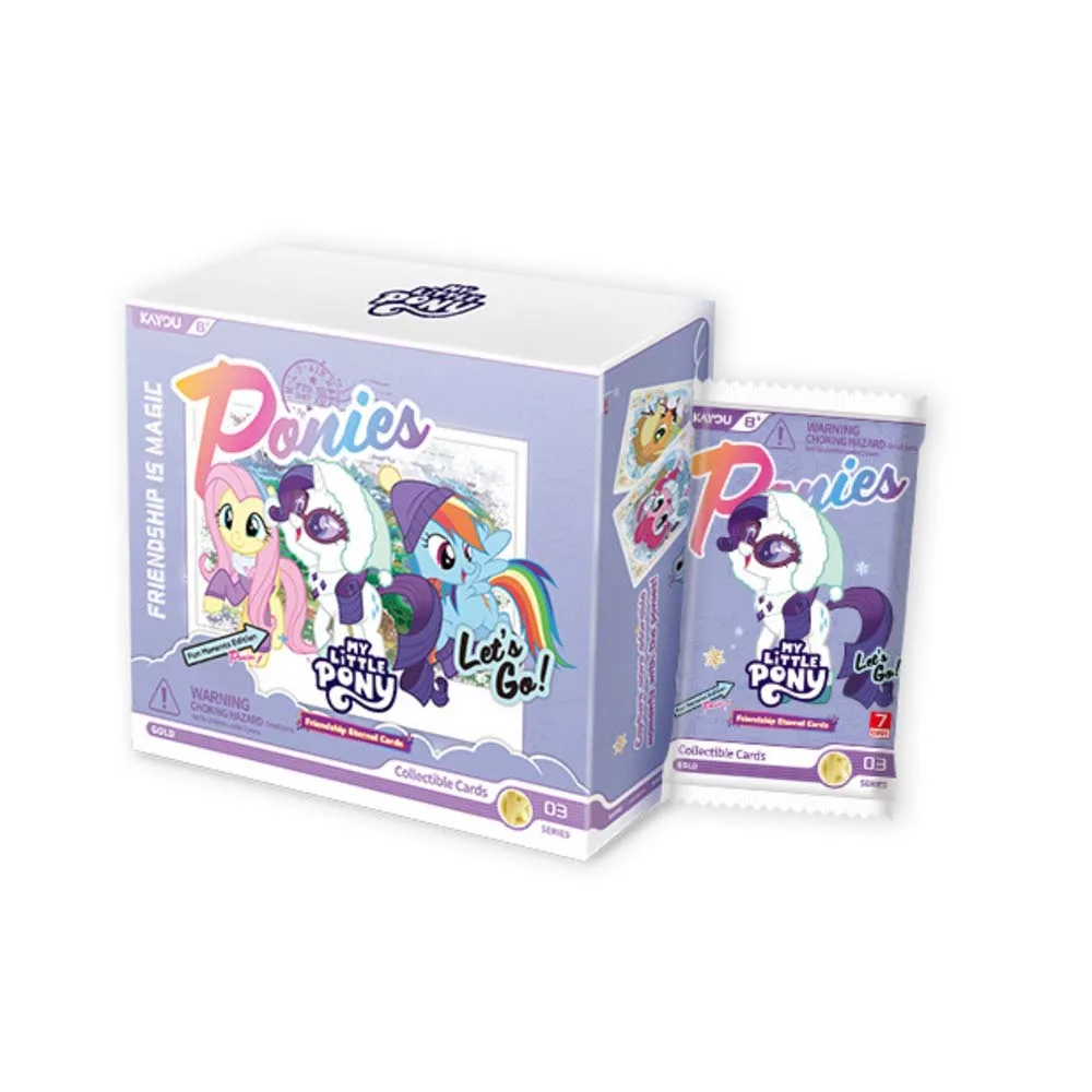 KAYOU My Little Pony Friendship Eternal Fun Moments 3 Booster Box (NA Edition, English) - KAYOU My Little Pony Collectible Card Booster Box available in Australia