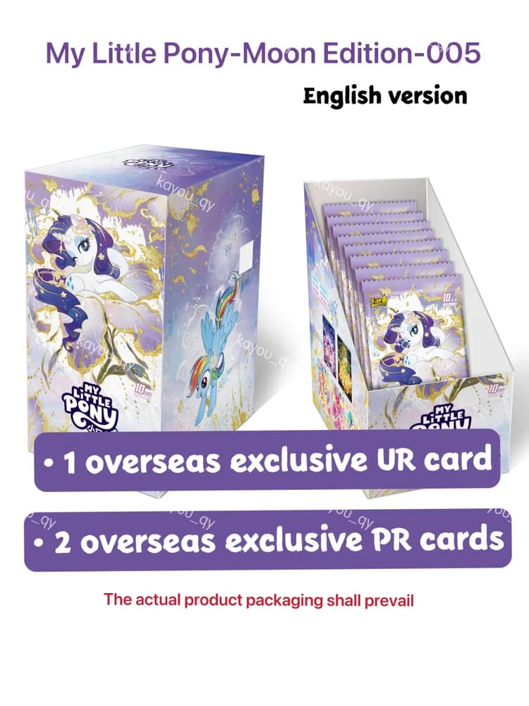 KAYOU My Little Pony Friendship Eternal Moon 5 Booster Box (SEA Edition, English) - KAYOU My Little Pony Collectible Card Booster Box available in Australia
