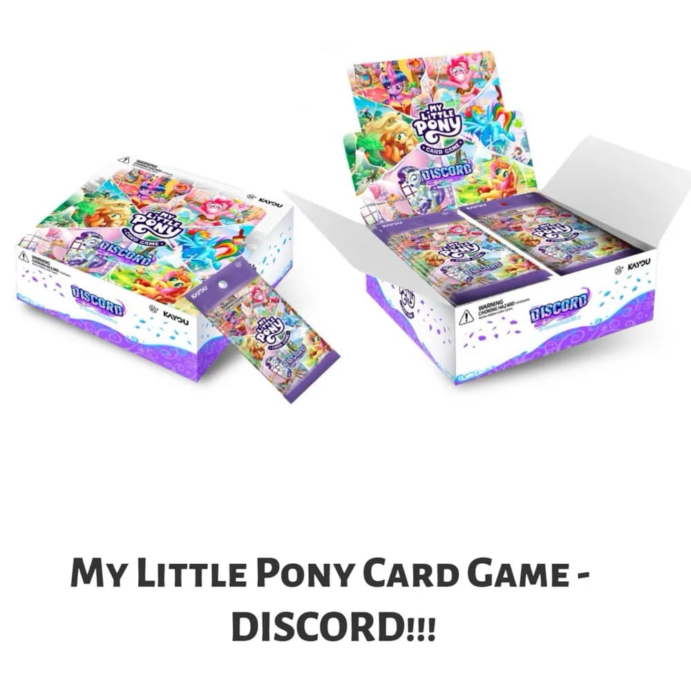 KAYOU My Little Pony TCG DISCORD!!! Booster Box (Series 2, SEA Edition, English) - KAYOU My Little Pony Trading Card Game Booster Box available in Australia