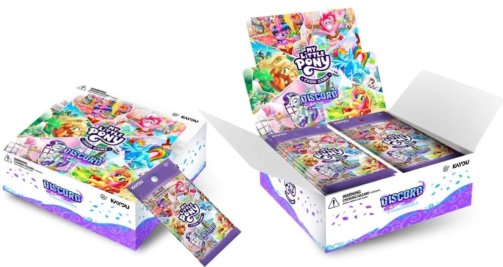 KAYOU My Little Pony TCG Series 2 Discord Foil Booster Box (NA Edition, English)