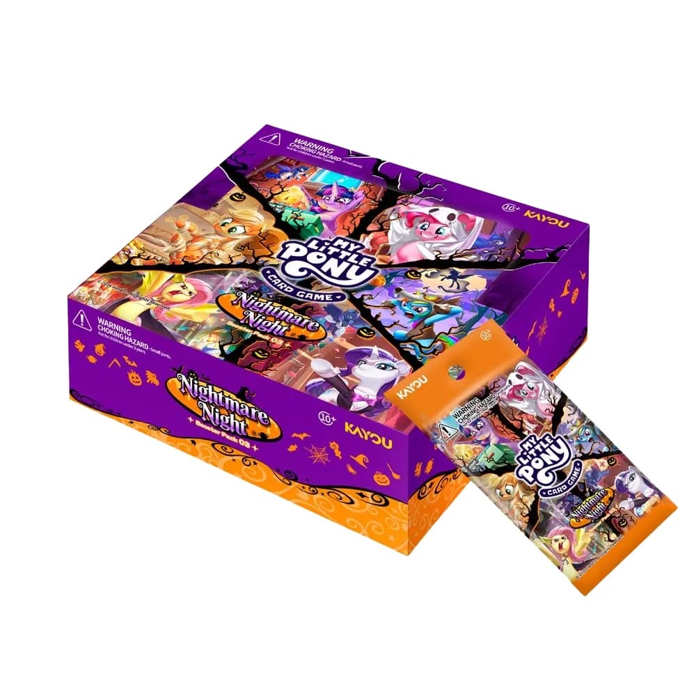 KAYOU My Little Pony TCG Nightmare Night Booster Box (Series 3, NA Edition, English) - KAYOU My Little Pony Trading Card Game Booster Box Australia
