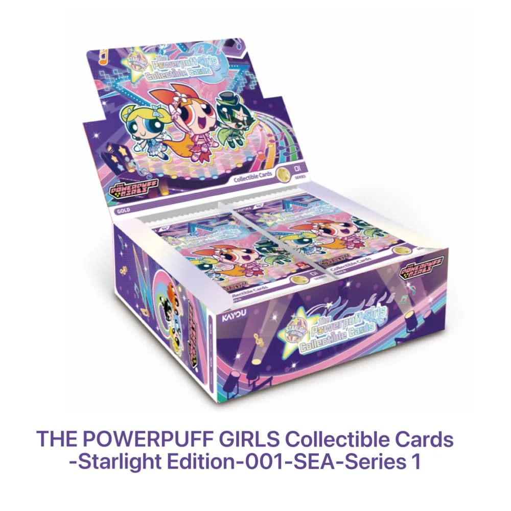 KAYOU The Powerpuff Girls Starlight Edition Booster Box (Series 1, SEA English) - KAYOU Naruto Collectible Card Booster Box Australia