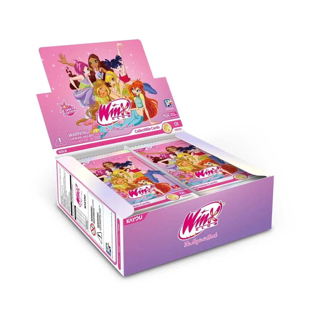 KAYOU Winx Club Fairy Diary Daily Edition Booster Box (Series 1, NA Edition, English) - KAYOU Winx Club Collectible Card Booster Box Australia