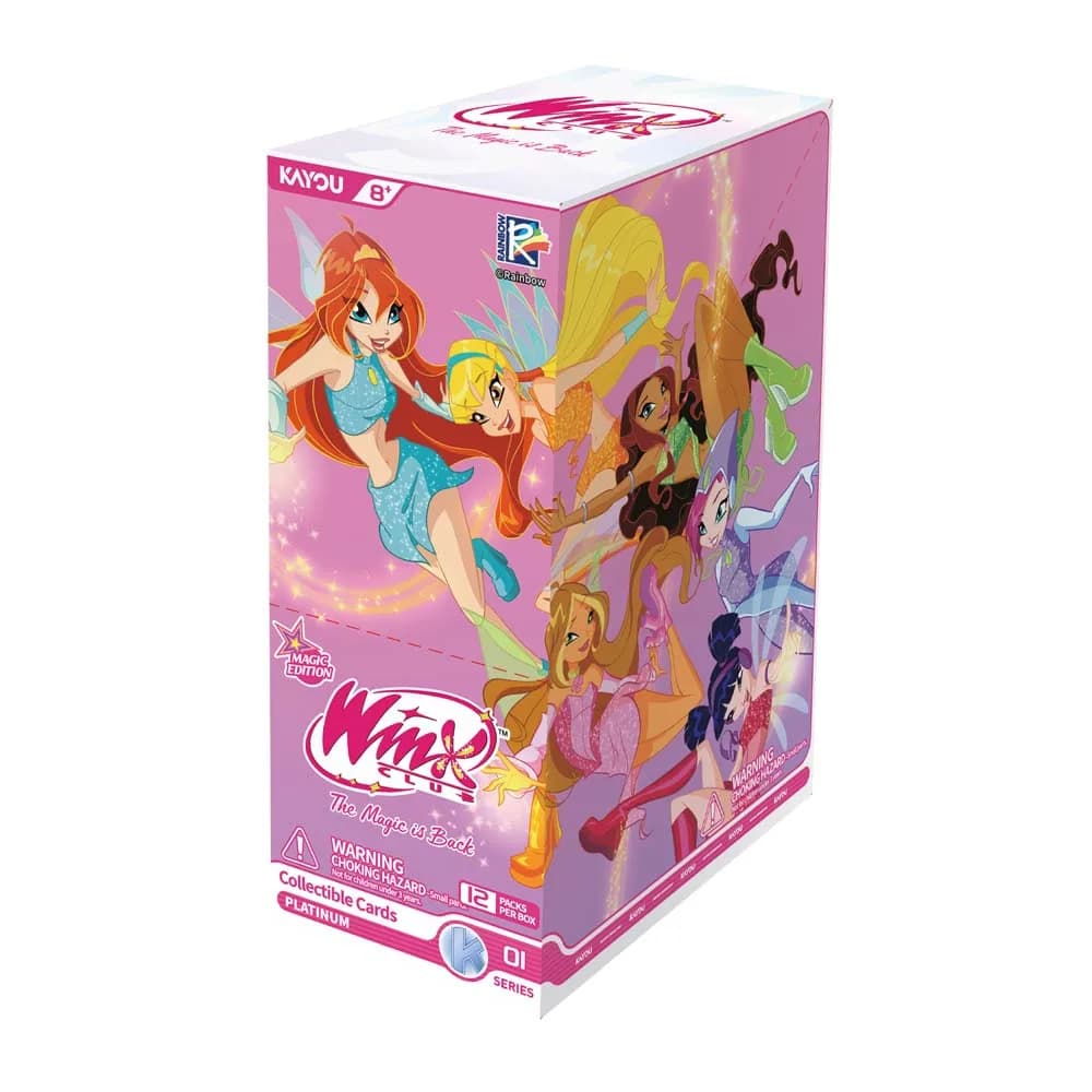 KAYOU Winx Club Fairy Diary Magic Edition Booster Box (Series 1, NA Edition, English) - KAYOU Winx Club Collectible Card Booster Box Australia