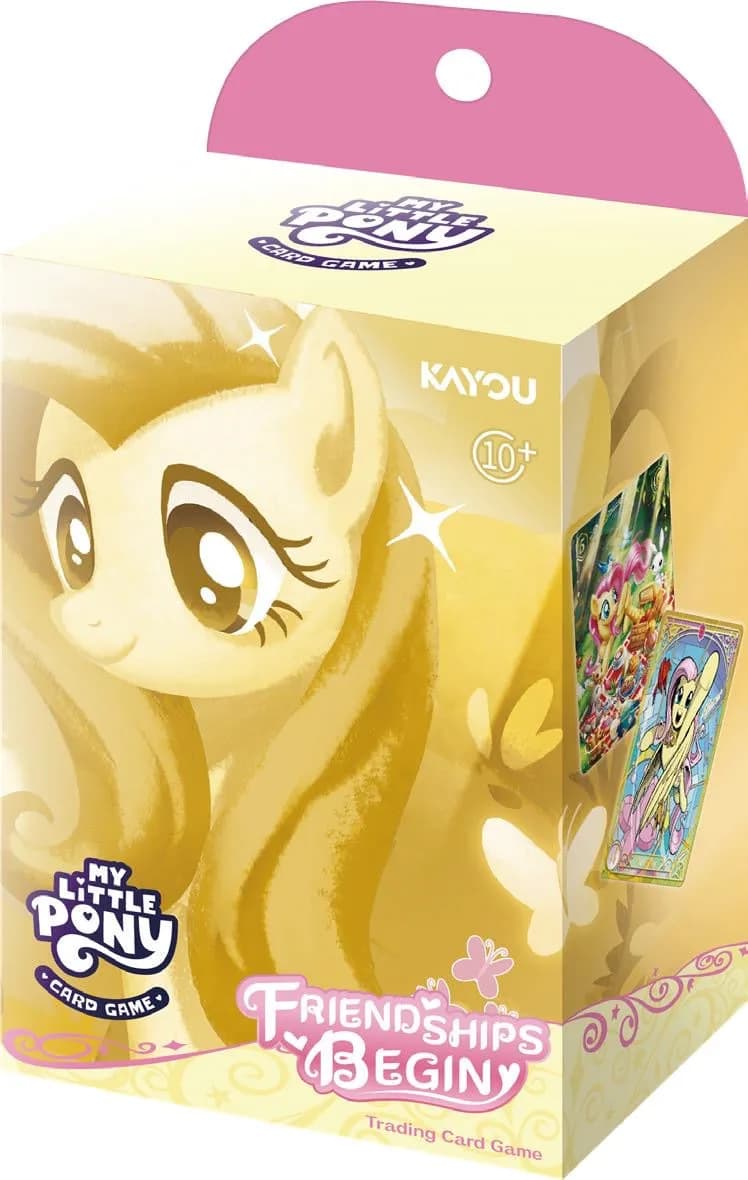 KAYOU My Little Pony TCG Friendships Begin Fluttershy Starter Deck (SEA Edition, English) - KAYOU My Little Pony Trading Card Game Booster Box Australia