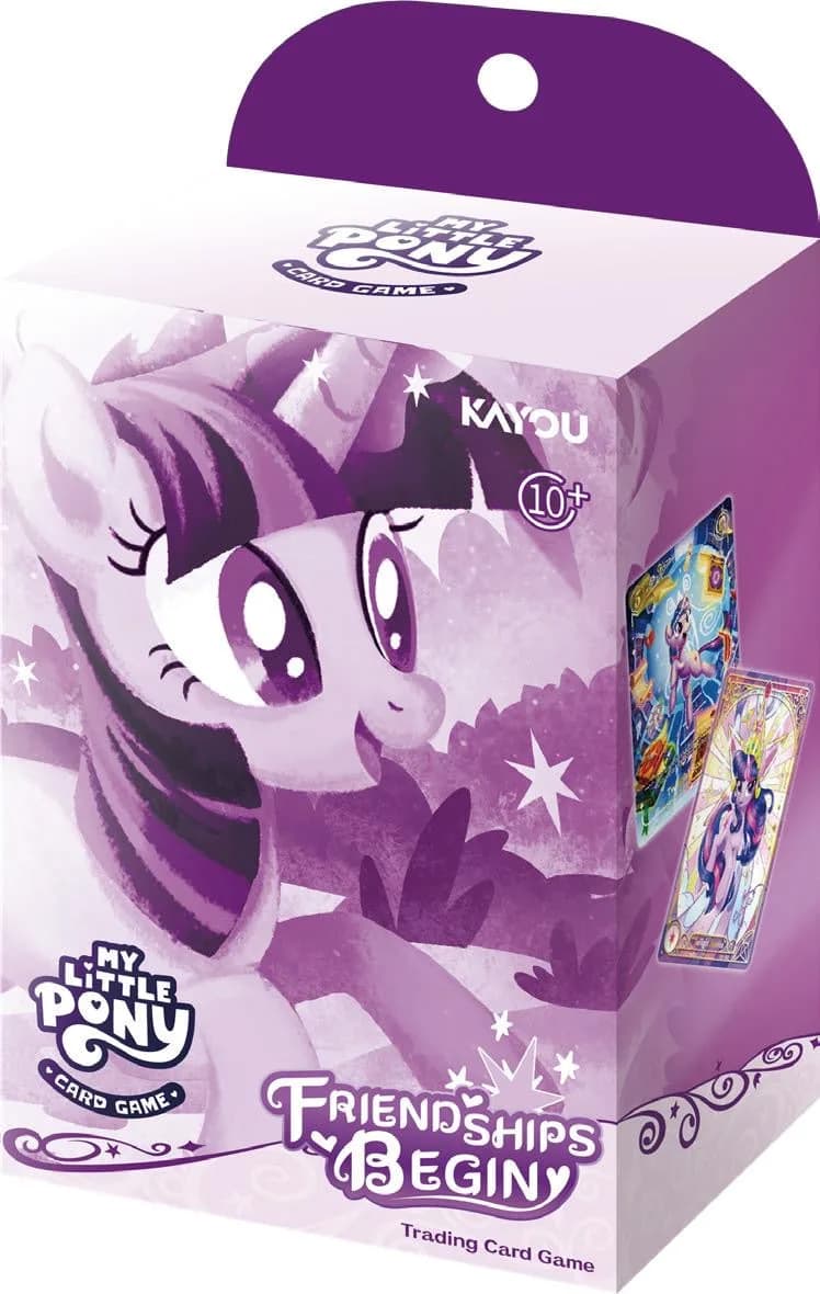 KAYOU My Little Pony TCG Friendships Begin Twilight Sparkle Starter Deck (SEA Edition, English) - KAYOU My Little Pony Trading Card Game Booster Box Australia
