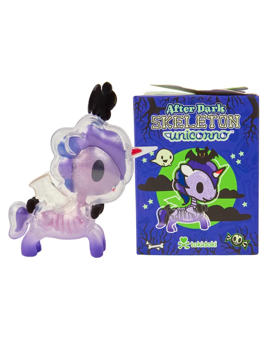 tokidoki After Dark Skeleton Unicorno Blind Box - KAYOU tokidoki Collectible Card Bundle available in Australia